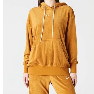 Women's Terry Oversized Pullover Hoodie, Small
